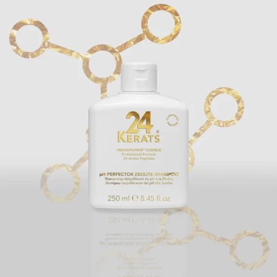 Balancing Shampoo with Zeolite – pH 4.0–5.0 | Volcanic Mineral Formula | Deeply Purifies Scalp & Hair | Cuticle Sealing | 8.45 fl oz | Sulfate-Free, Silicone-Free, Paraben-Free